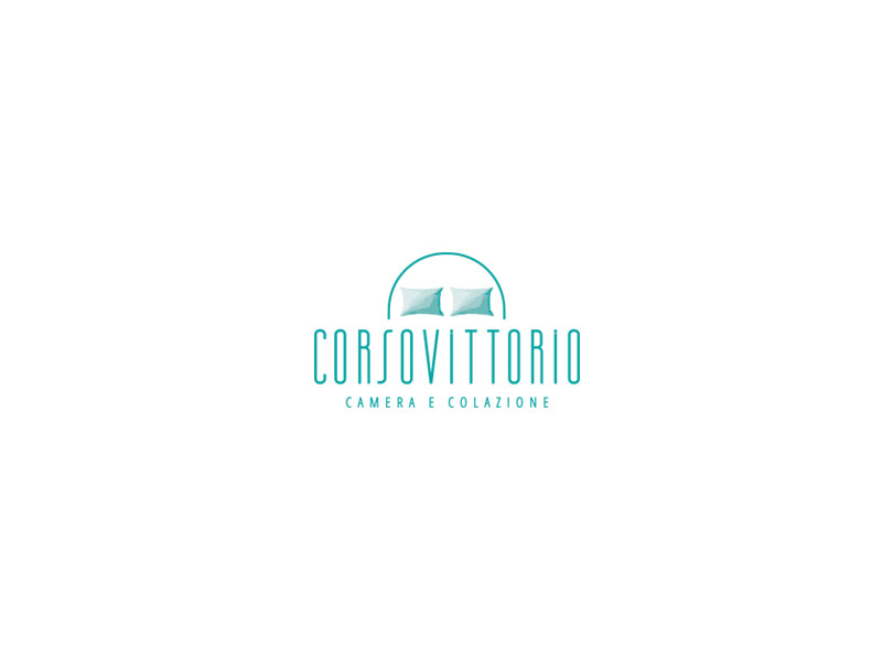 Realizzazione Logo brand design bed and breakfast corsovittorio Pescara