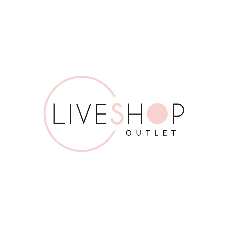Creazione Logo vettoriale LiveShop Abbigliamento moda colore Pantone Rore Quartz